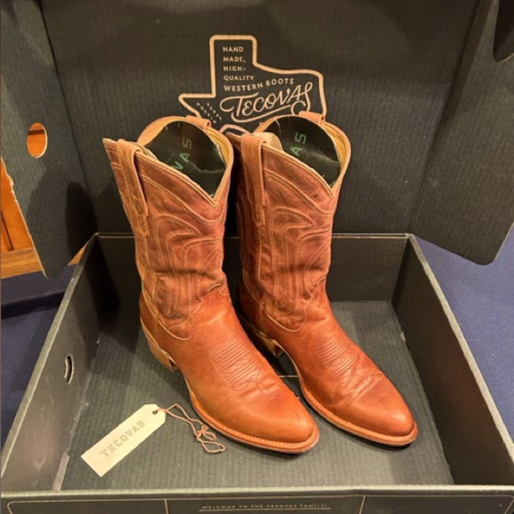 Tecovas Women’s Original Jamie Leather Cowboy Boots